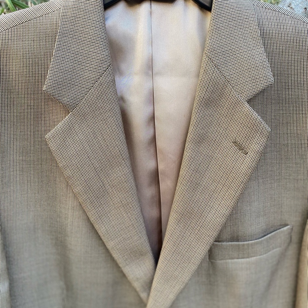 NW Stafford Executive Silk Wool Sport Coat, Sz 42R